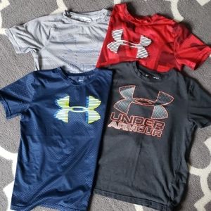 Under Armour EUC lot of 4 boys size large